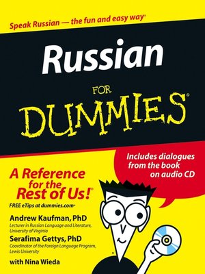 cover image of Russian For Dummies